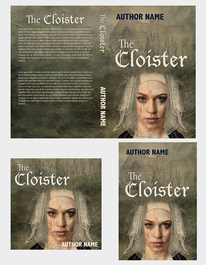 book covers for the cloister